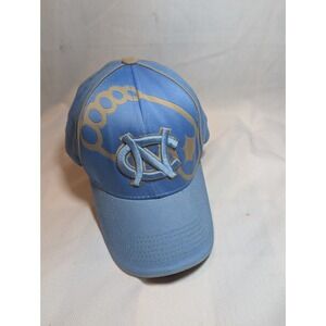 Rare UNC Carolina Tar Heels Team Starter 100% Cotton Adjustable Cap Hat Blue